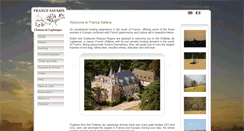 Desktop Screenshot of francesafaris.com